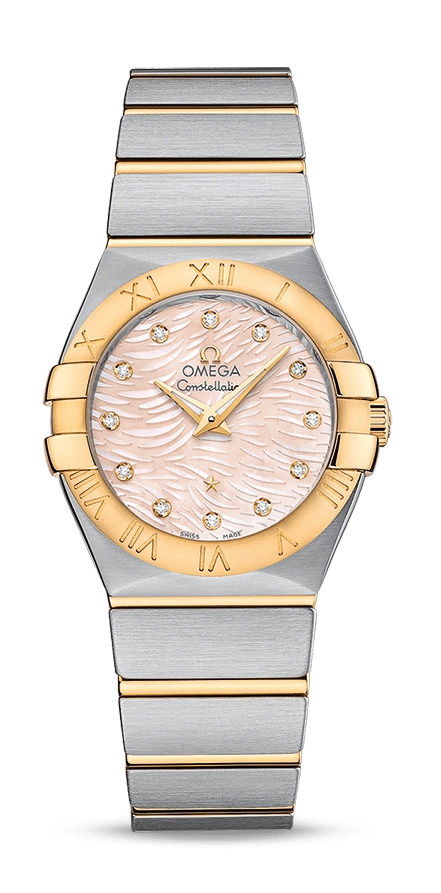 Omega Constellation luxury timepiece - detailed view
