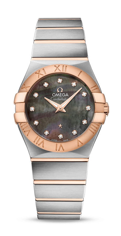 Omega Constellation luxury timepiece - detailed view