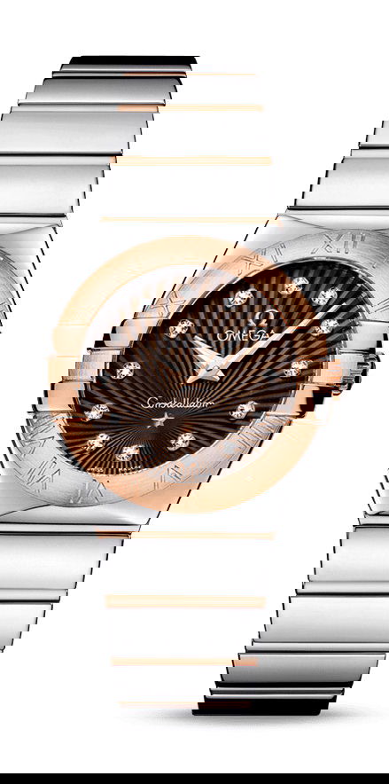 Omega Constellation luxury timepiece - detailed view