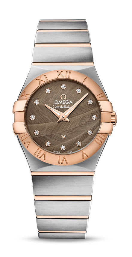 Omega Constellation luxury timepiece - detailed view