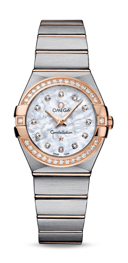 Omega Constellation luxury timepiece - detailed view