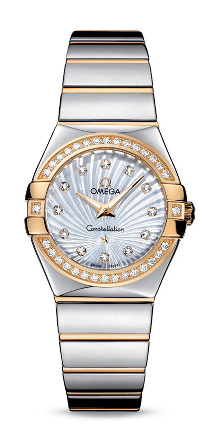 Omega Constellation luxury timepiece - detailed view