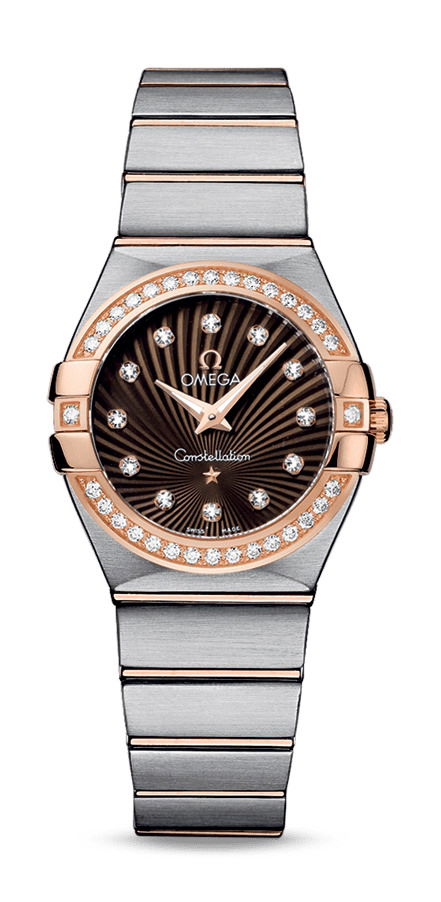 Omega Constellation luxury timepiece - detailed view