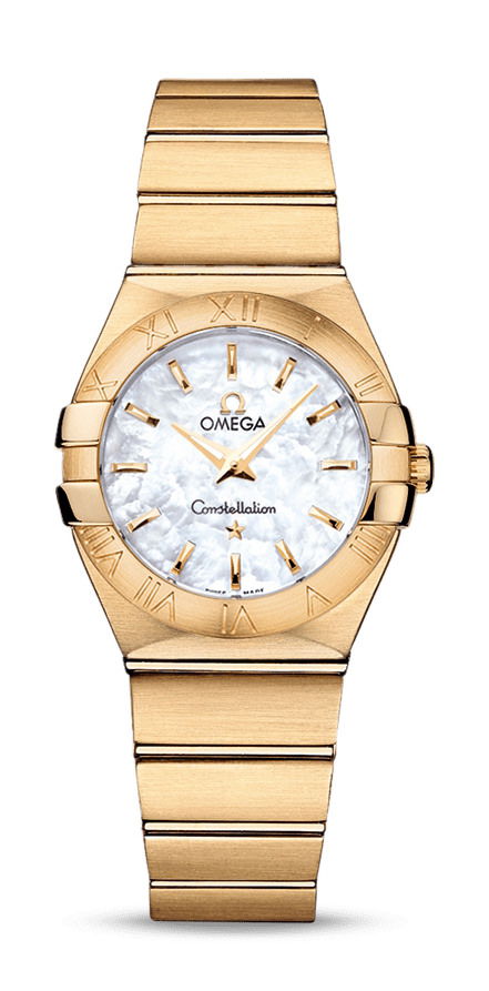 Omega Constellation luxury timepiece - detailed view