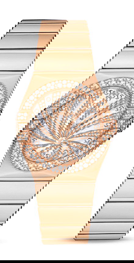 Omega Constellation luxury timepiece - detailed view