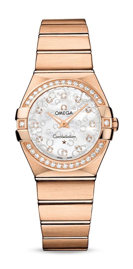 Omega Constellation luxury timepiece - detailed view