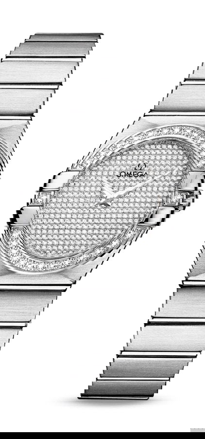 Omega Constellation luxury timepiece - detailed view