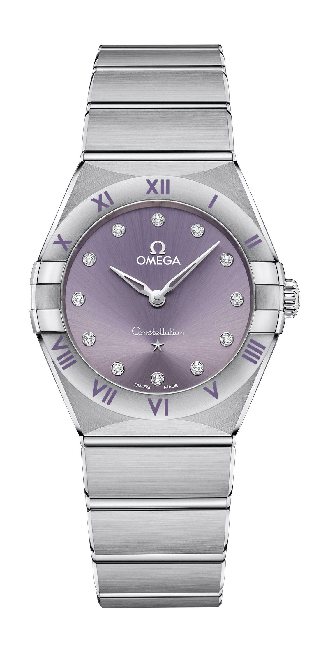 Omega Constellation luxury timepiece - detailed view