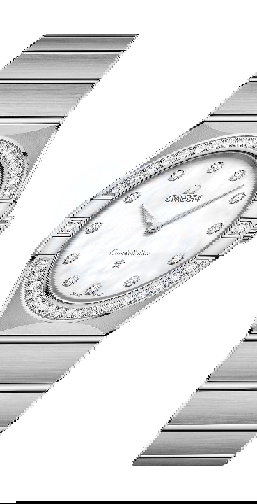 Omega Constellation luxury timepiece - detailed view