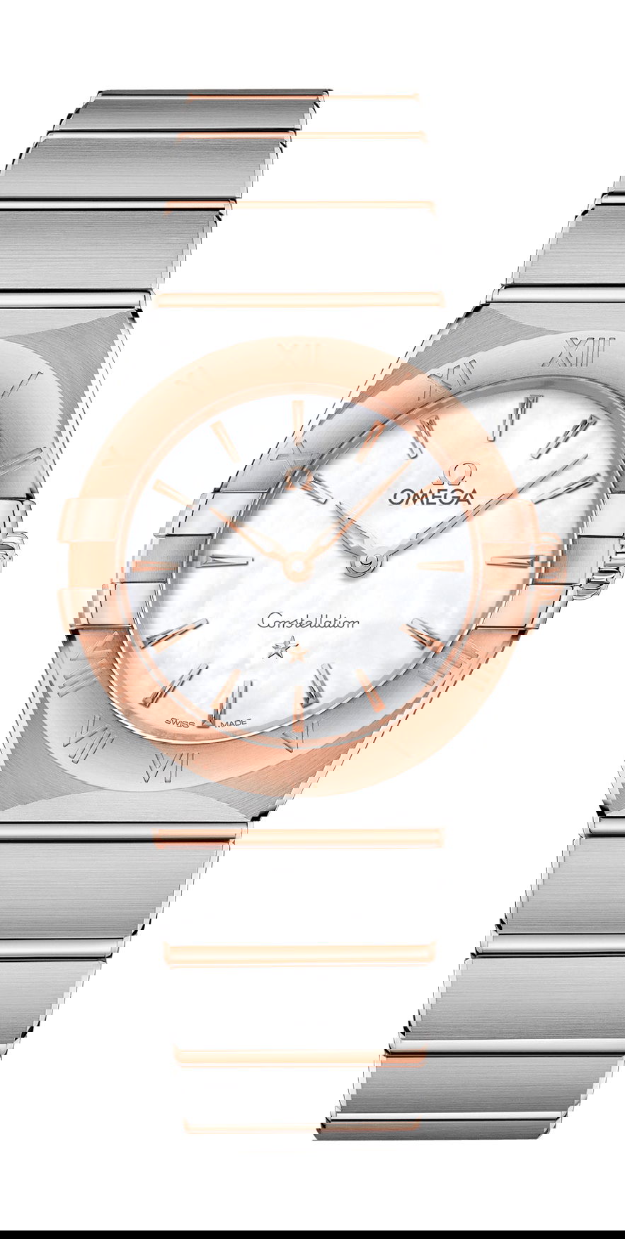 Omega Constellation luxury timepiece - detailed view