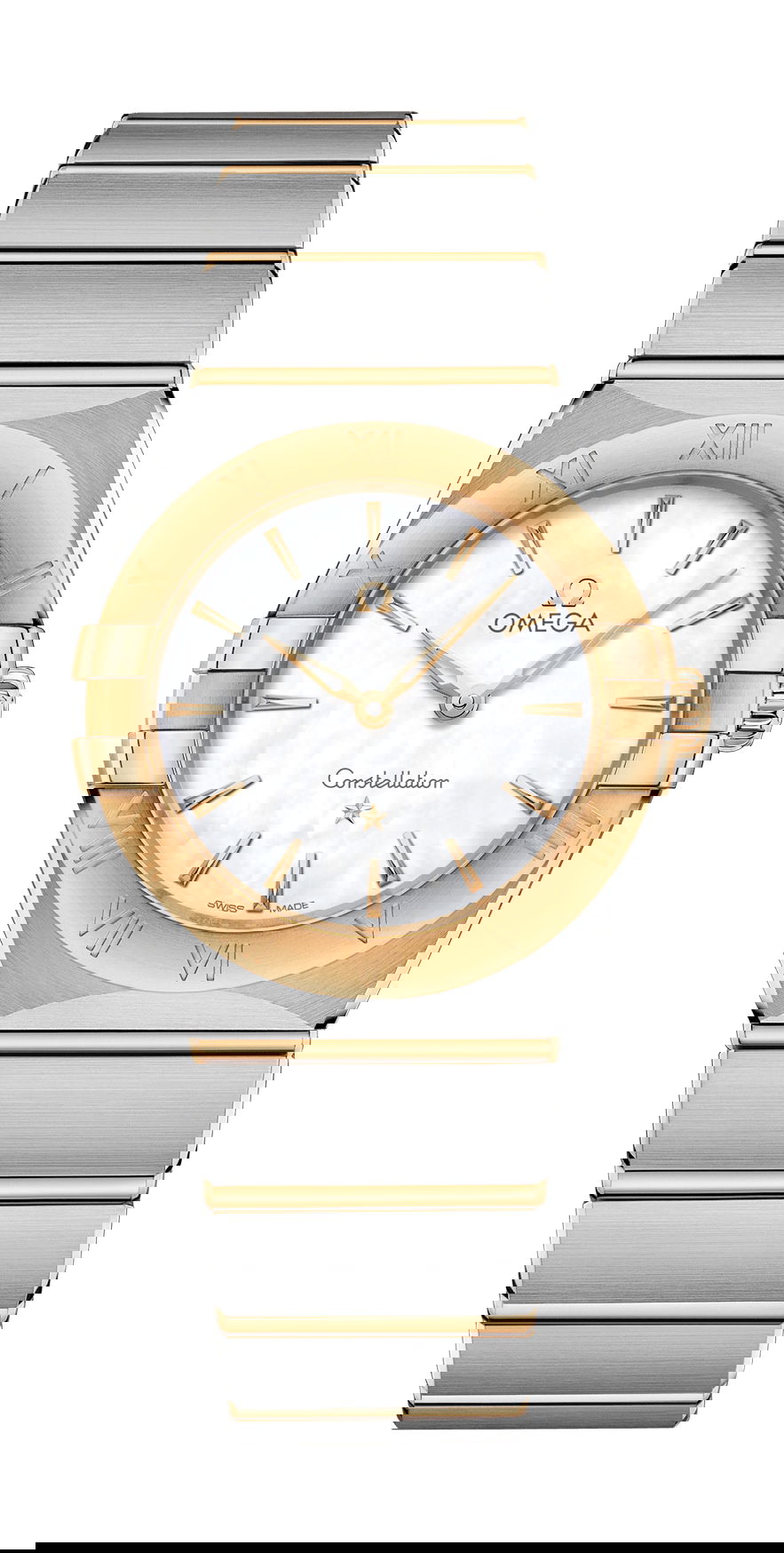 Omega Constellation luxury timepiece - detailed view