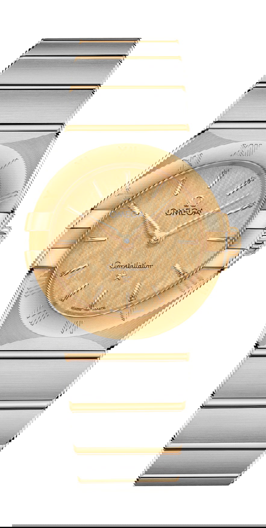Omega Constellation luxury timepiece - detailed view