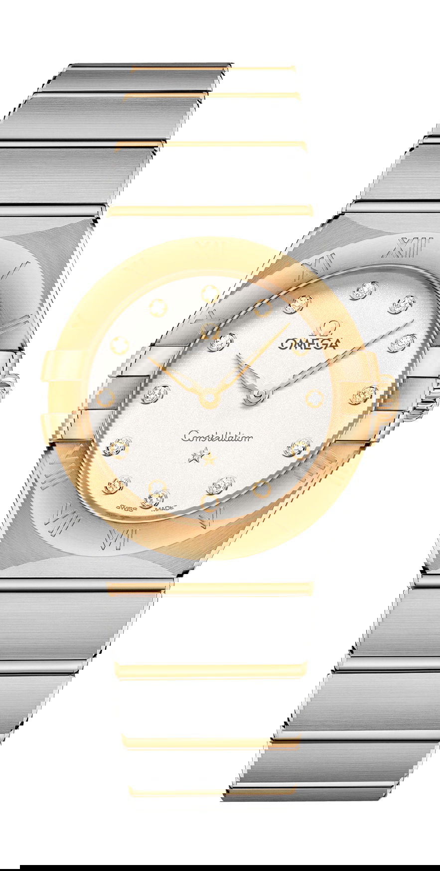 Omega Constellation luxury timepiece - detailed view