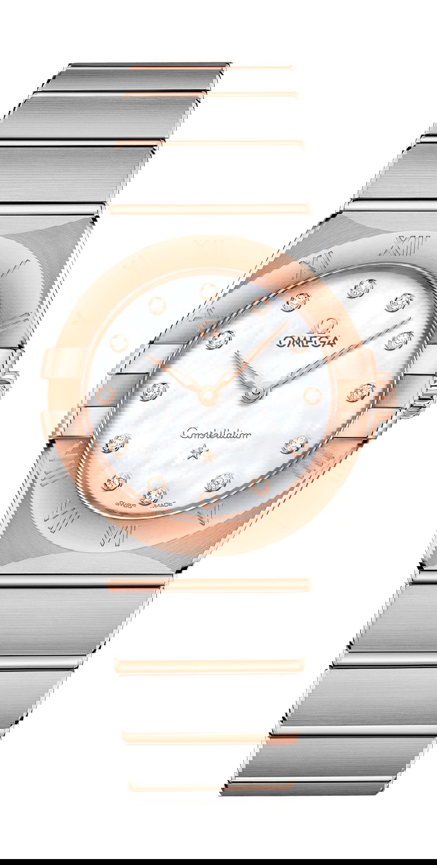 Omega Constellation luxury timepiece - detailed view