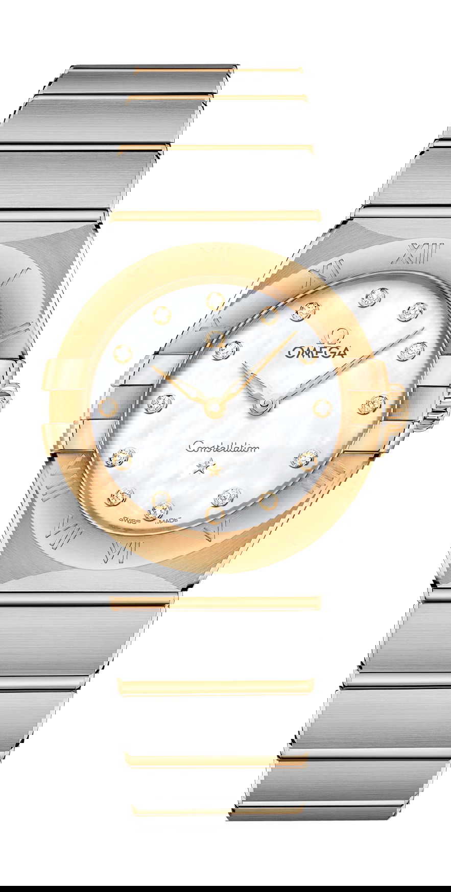 Omega Constellation luxury timepiece - detailed view