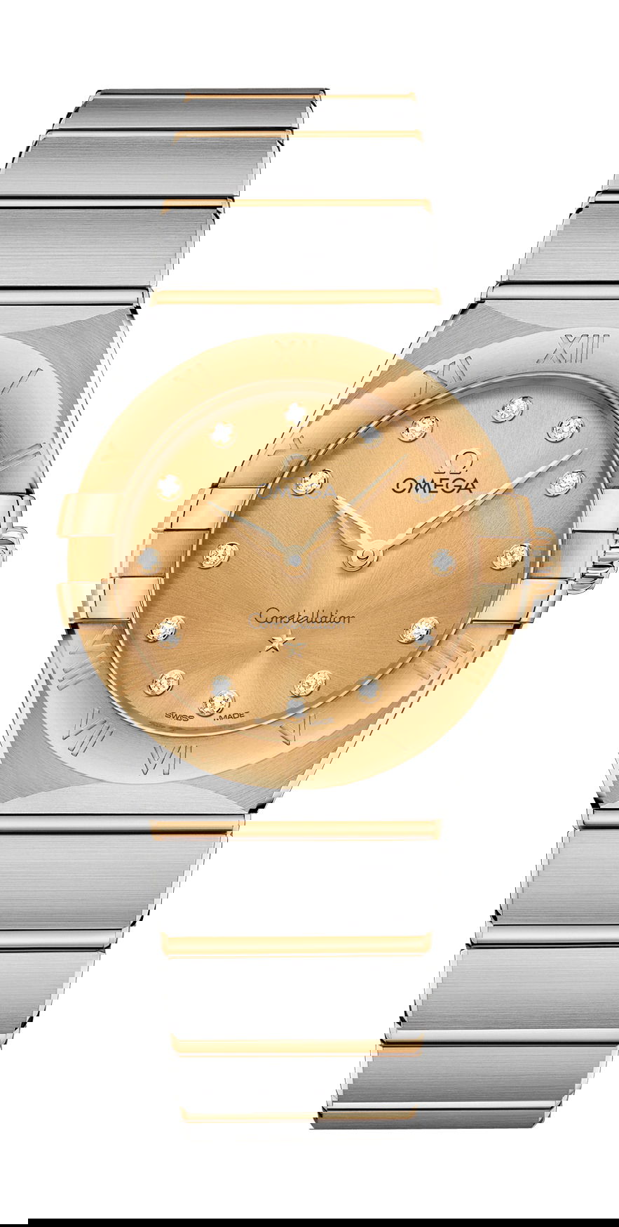 Omega Constellation luxury timepiece - detailed view