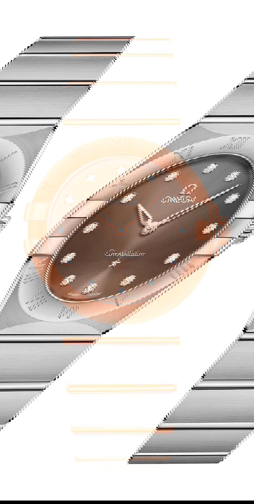 Omega Constellation luxury timepiece - detailed view