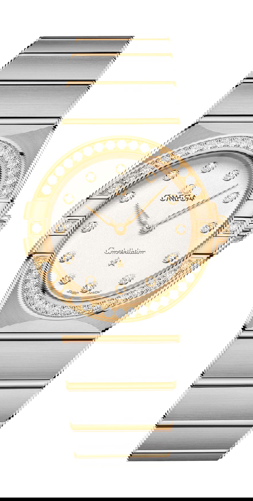 Omega Constellation luxury timepiece - detailed view