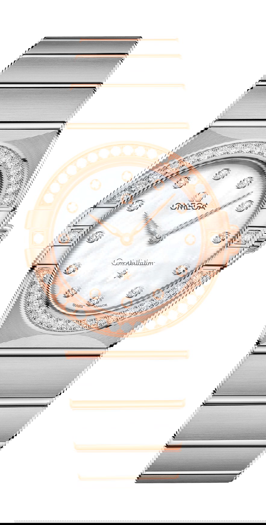 Omega Constellation luxury timepiece - detailed view