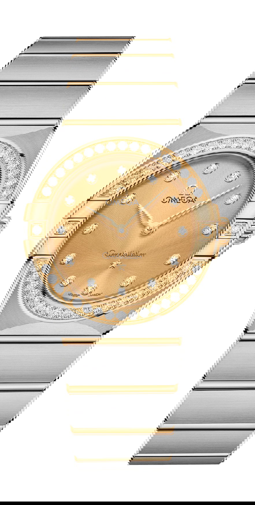 Omega Constellation luxury timepiece - detailed view