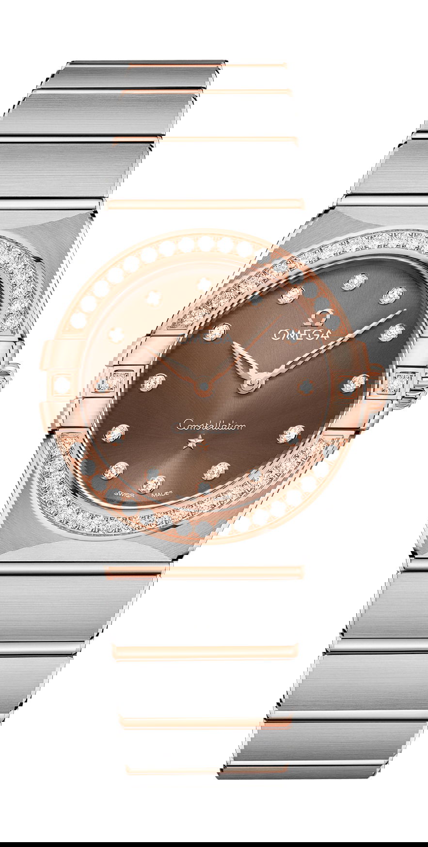 Omega Constellation luxury timepiece - detailed view