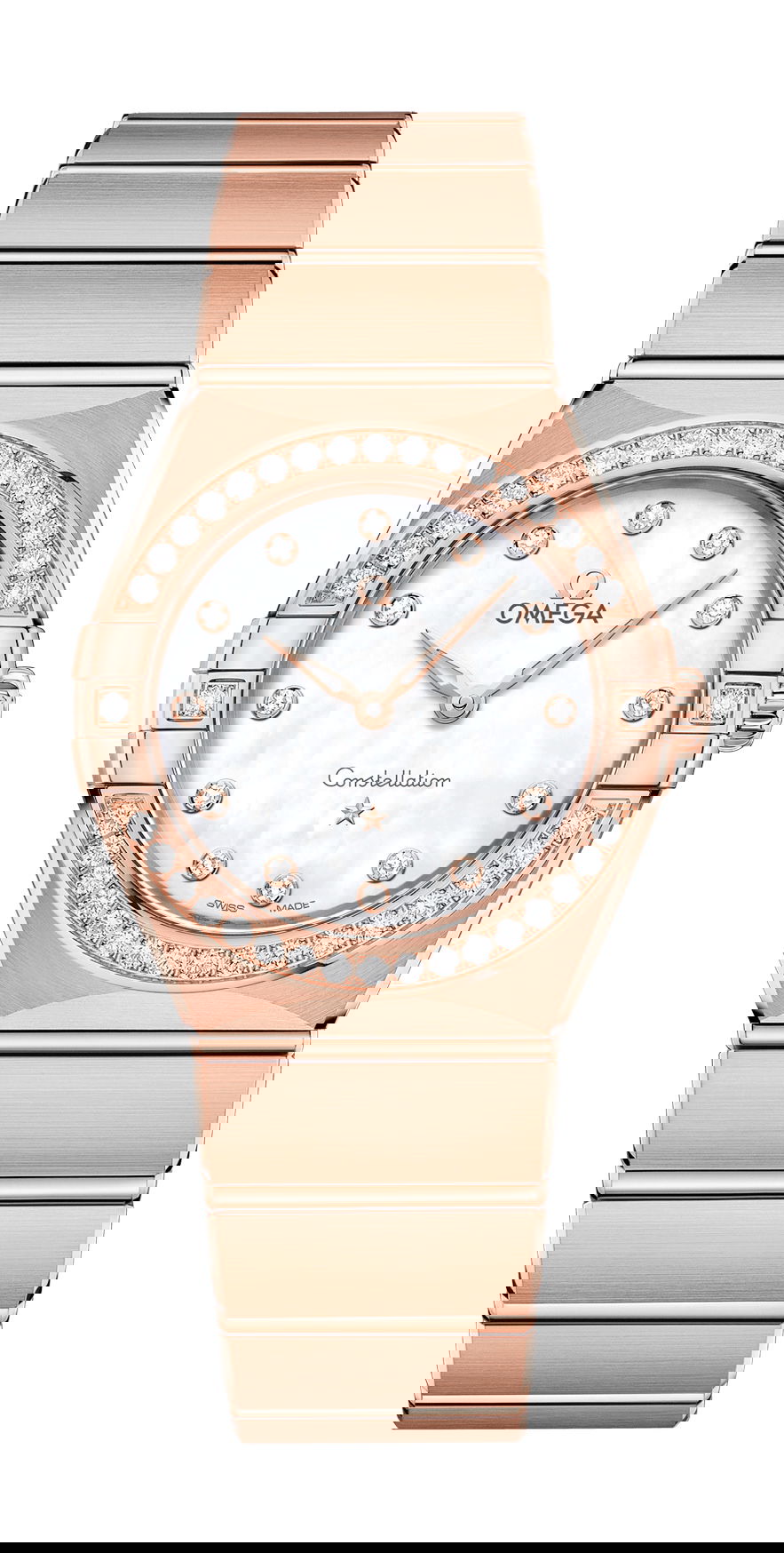 Omega Constellation luxury timepiece - detailed view