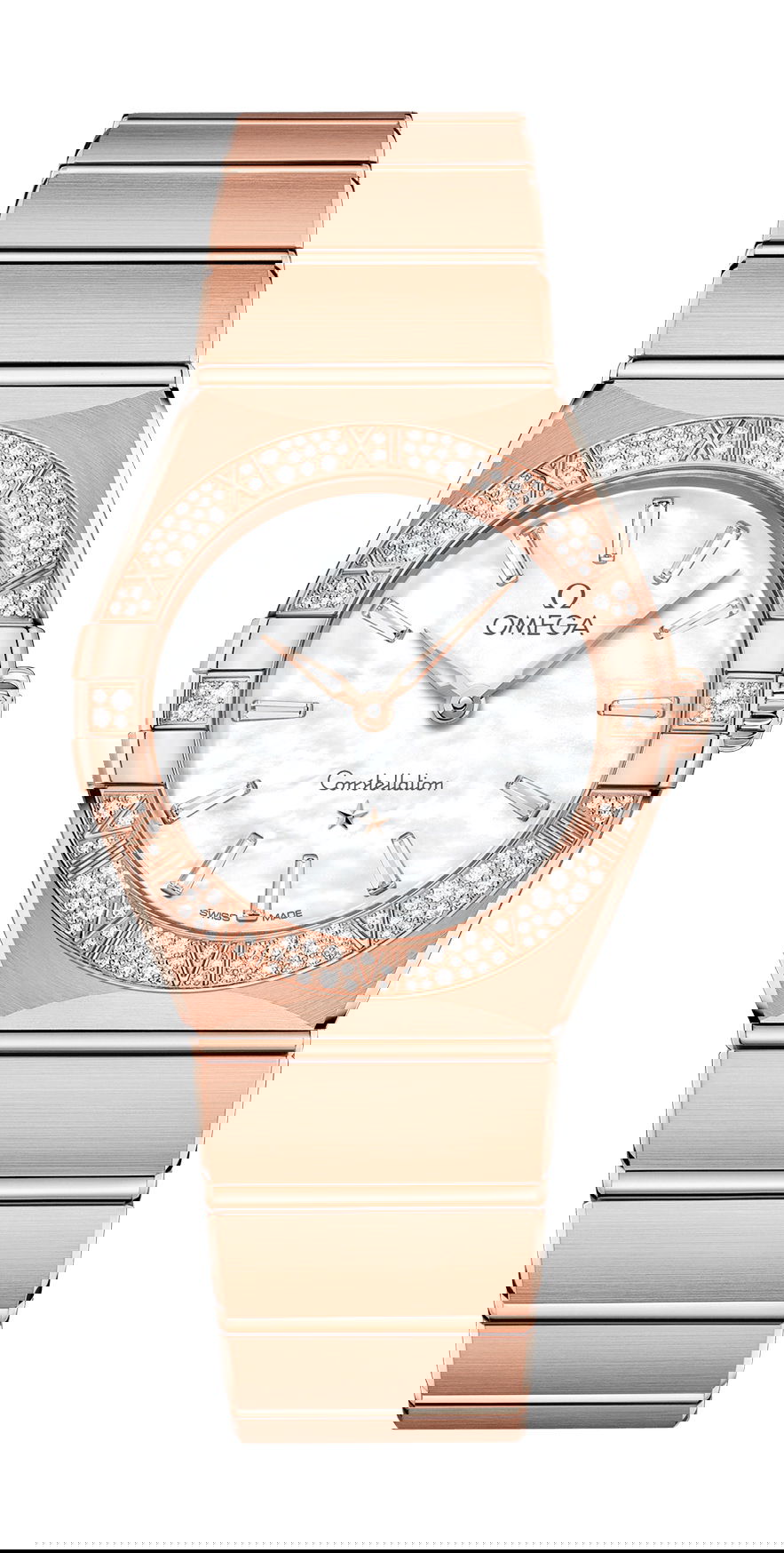 Omega Constellation luxury timepiece - detailed view