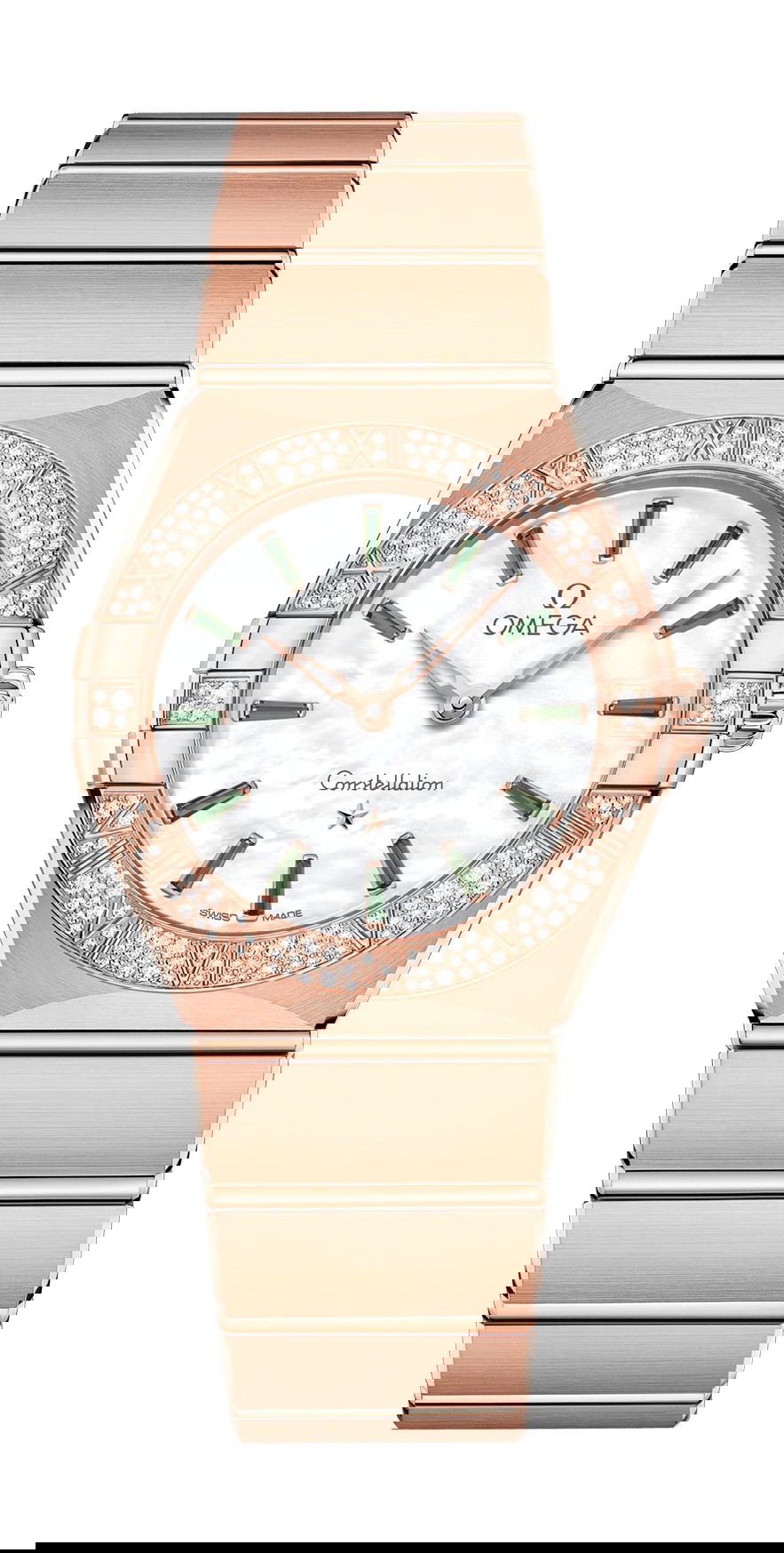 Omega Constellation luxury timepiece - detailed view