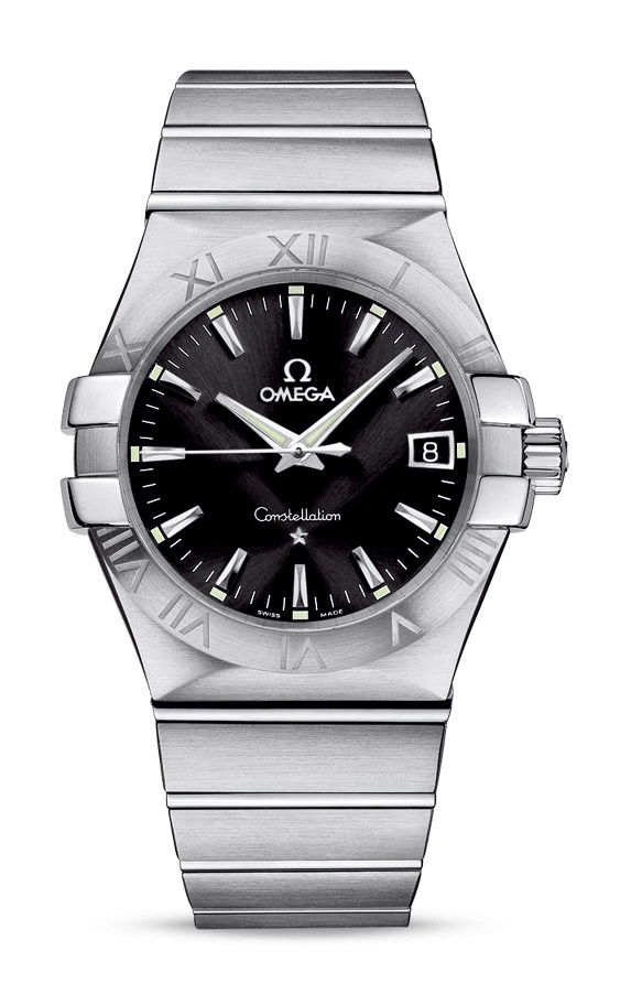 Omega Constellation luxury timepiece - detailed view