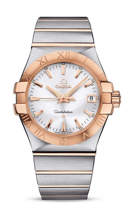 Omega Constellation luxury timepiece - detailed view