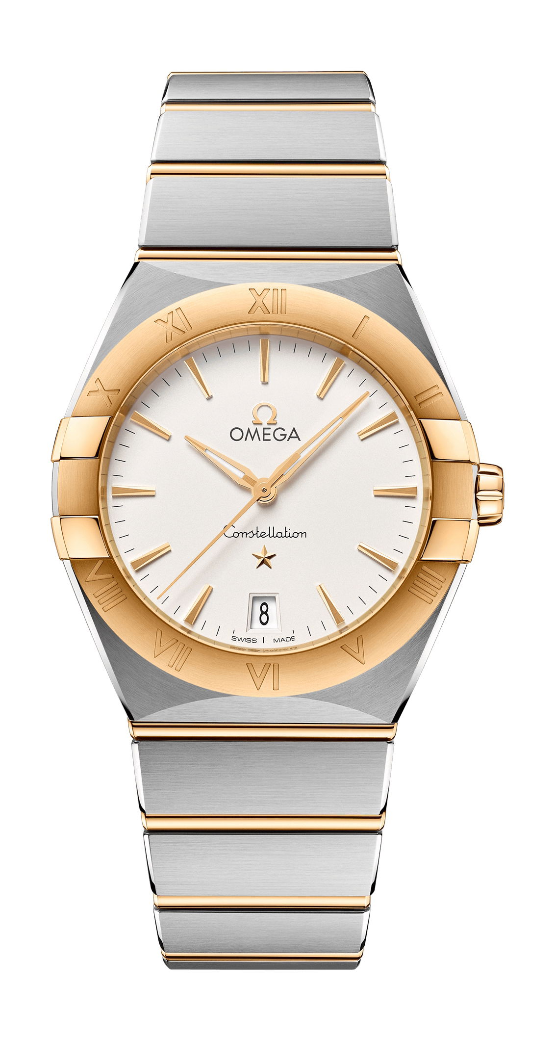 Omega Constellation luxury timepiece - detailed view