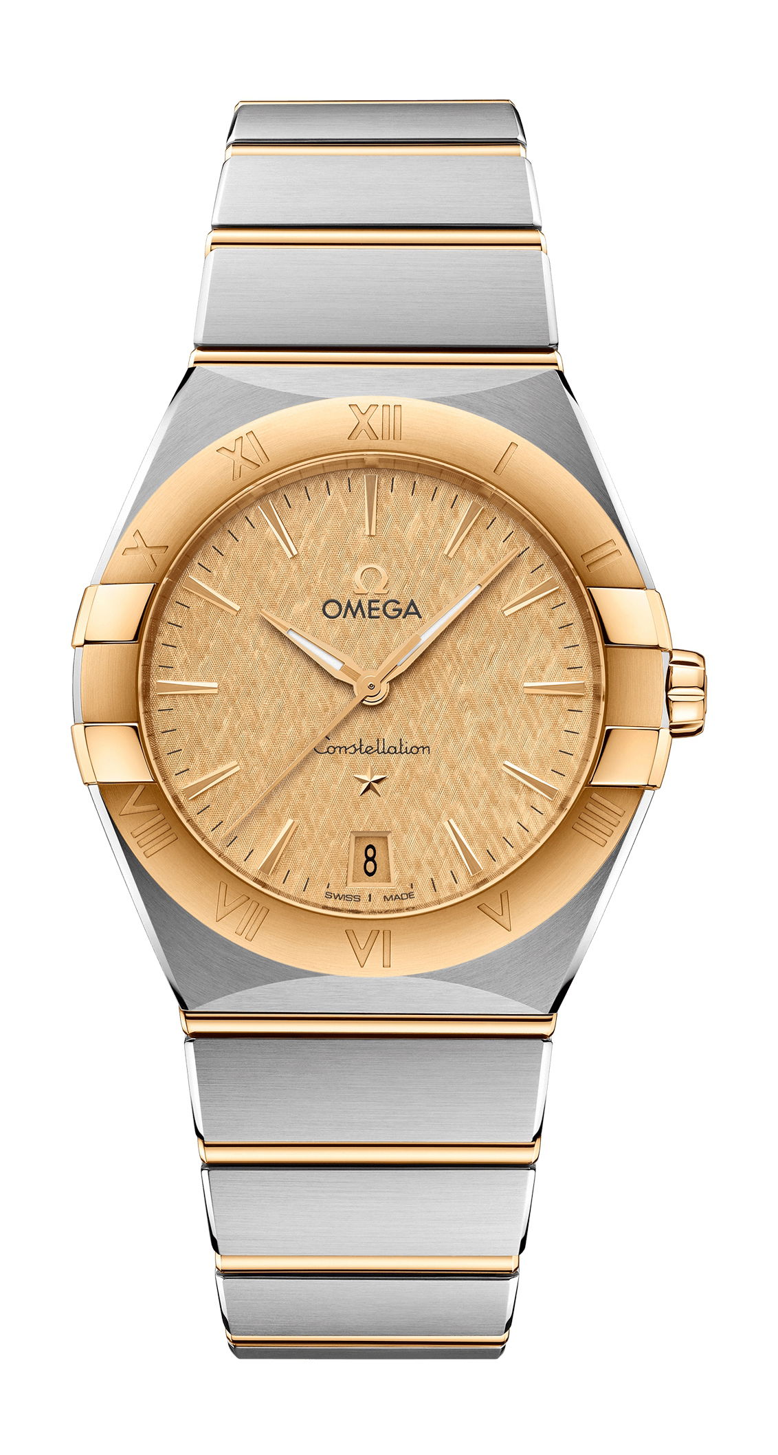 Omega Constellation luxury timepiece - detailed view