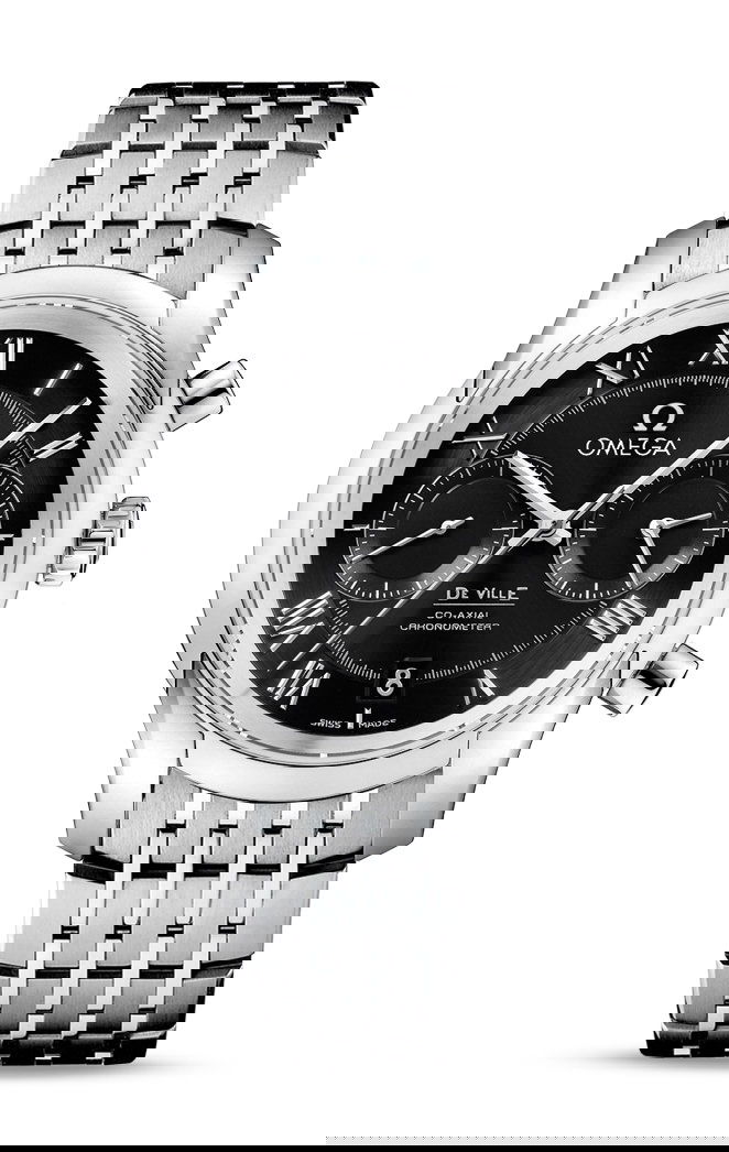 Omega De Ville luxury timepiece - detailed view