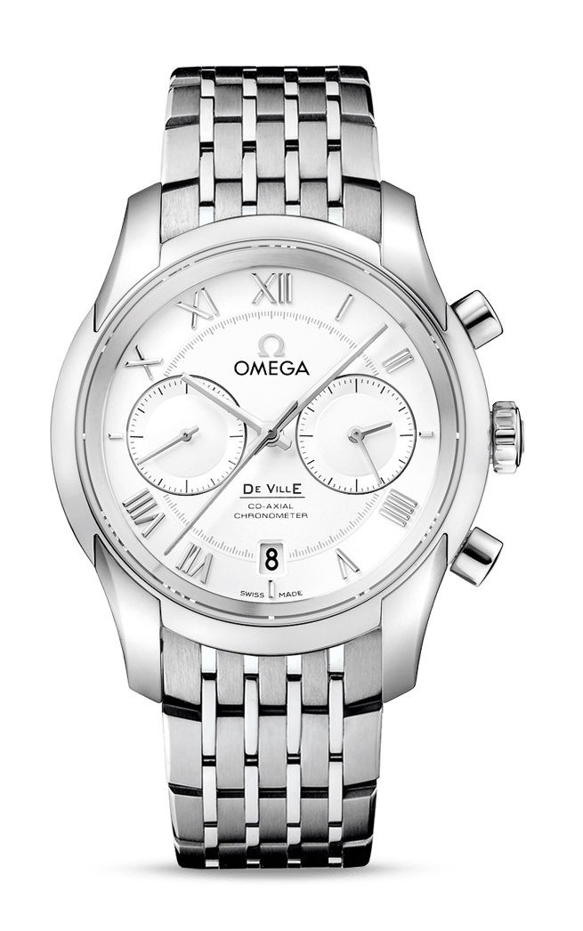 Omega De Ville luxury timepiece - detailed view
