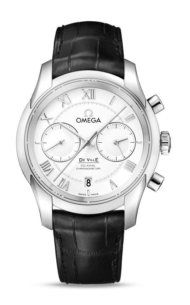 Omega De Ville luxury timepiece - detailed view