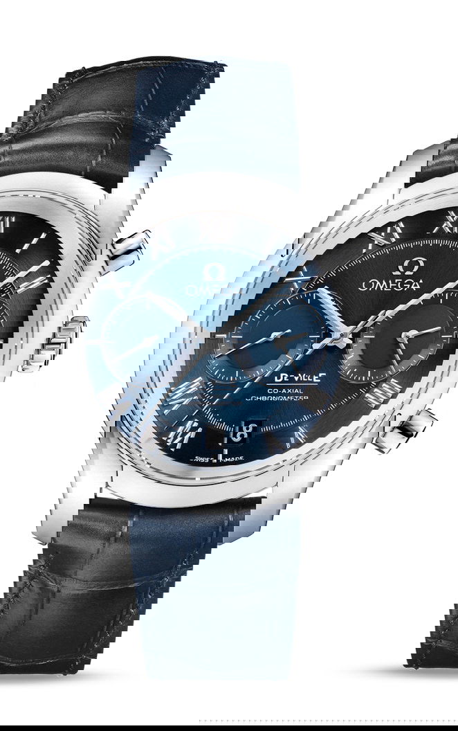 Omega De Ville luxury timepiece - detailed view