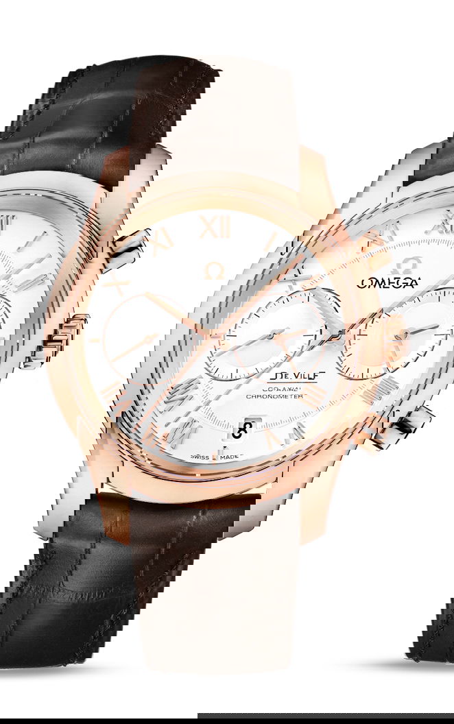 Omega De Ville luxury timepiece - detailed view