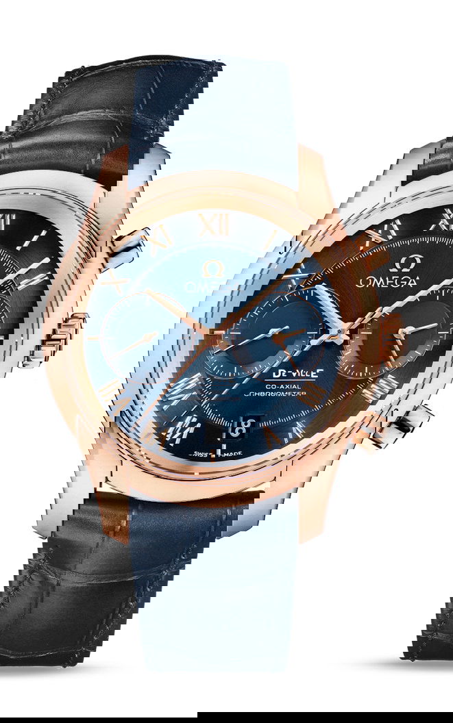 Omega De Ville luxury timepiece - detailed view