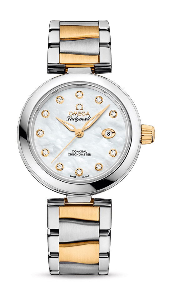 Omega De Ville luxury timepiece - detailed view