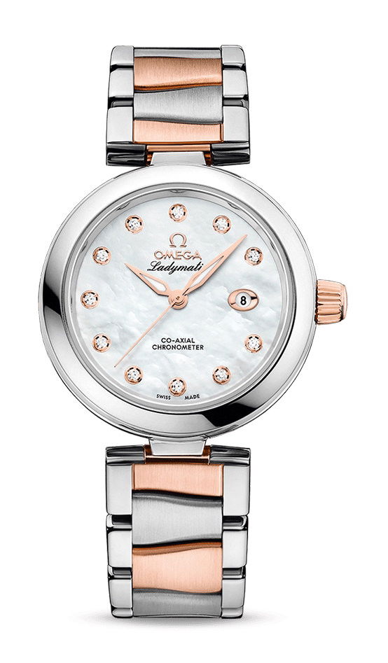 Omega De Ville luxury timepiece - detailed view