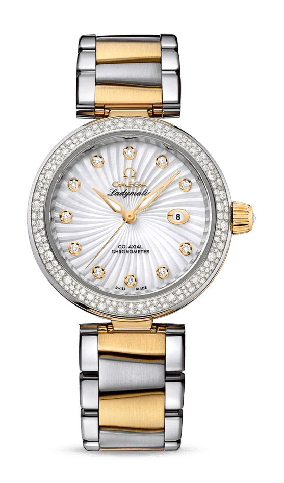 Omega De Ville luxury timepiece - detailed view