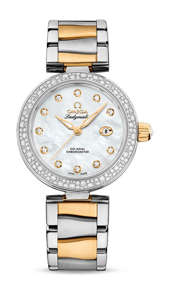 Omega De Ville luxury timepiece - detailed view