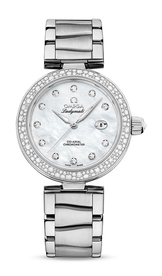 Omega De Ville luxury timepiece - detailed view