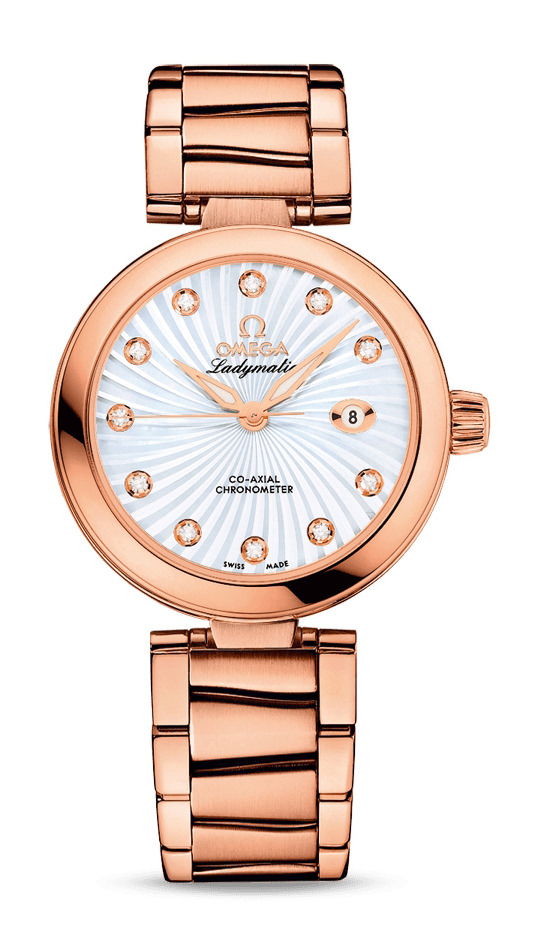 Omega De Ville luxury timepiece - detailed view