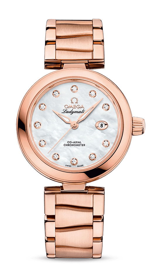 Omega De Ville luxury timepiece - detailed view
