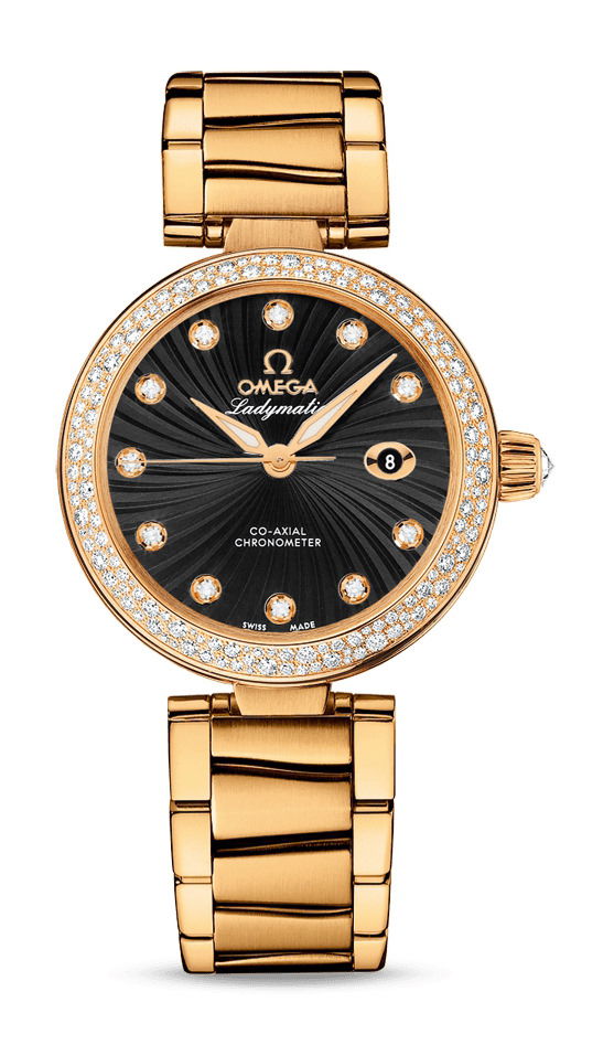 Omega De Ville luxury timepiece - detailed view