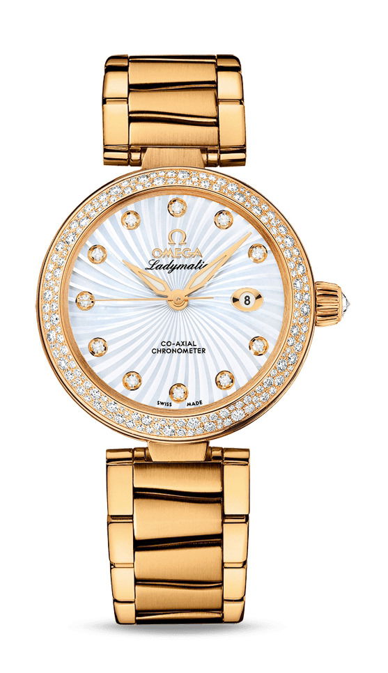 Omega De Ville luxury timepiece - detailed view