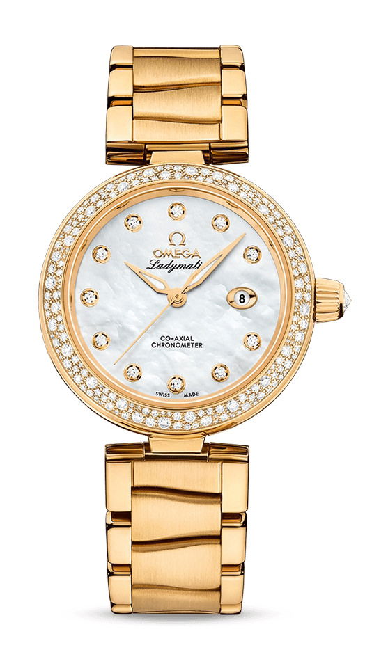 Omega De Ville luxury timepiece - detailed view