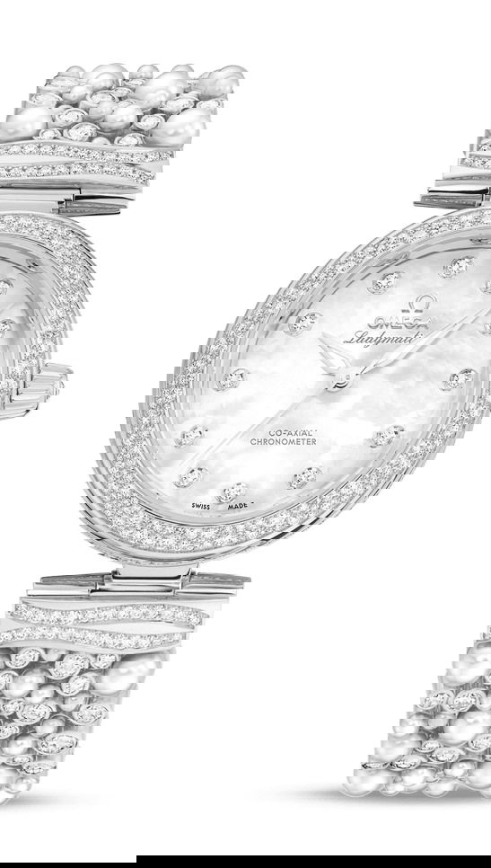 Omega De Ville luxury timepiece - detailed view