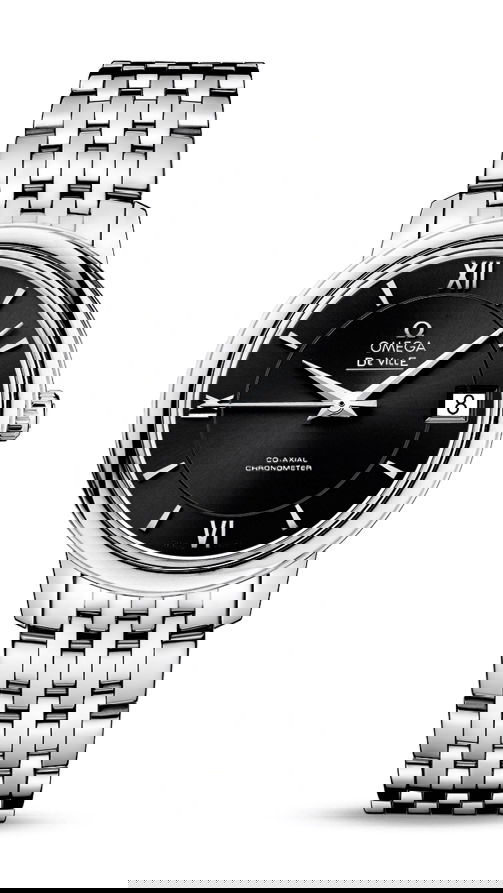 Omega De Ville luxury timepiece - detailed view
